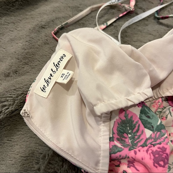 For Love And Lemons Palais Rouched Slip Dress - Picture 8 of 10